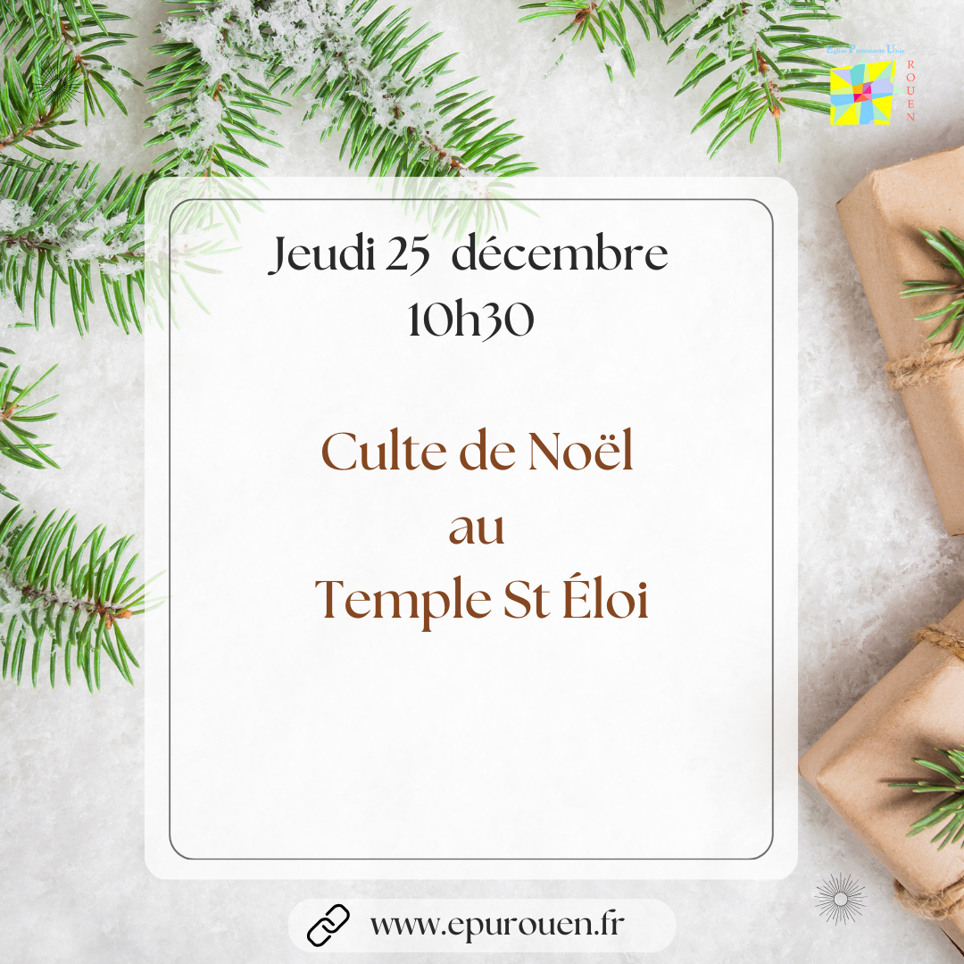 Culte de Noël 2025