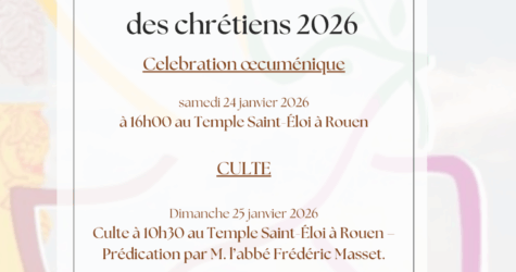 Culte avec « Echange de chaire »