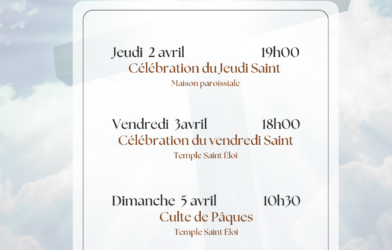 En route vers Pâques